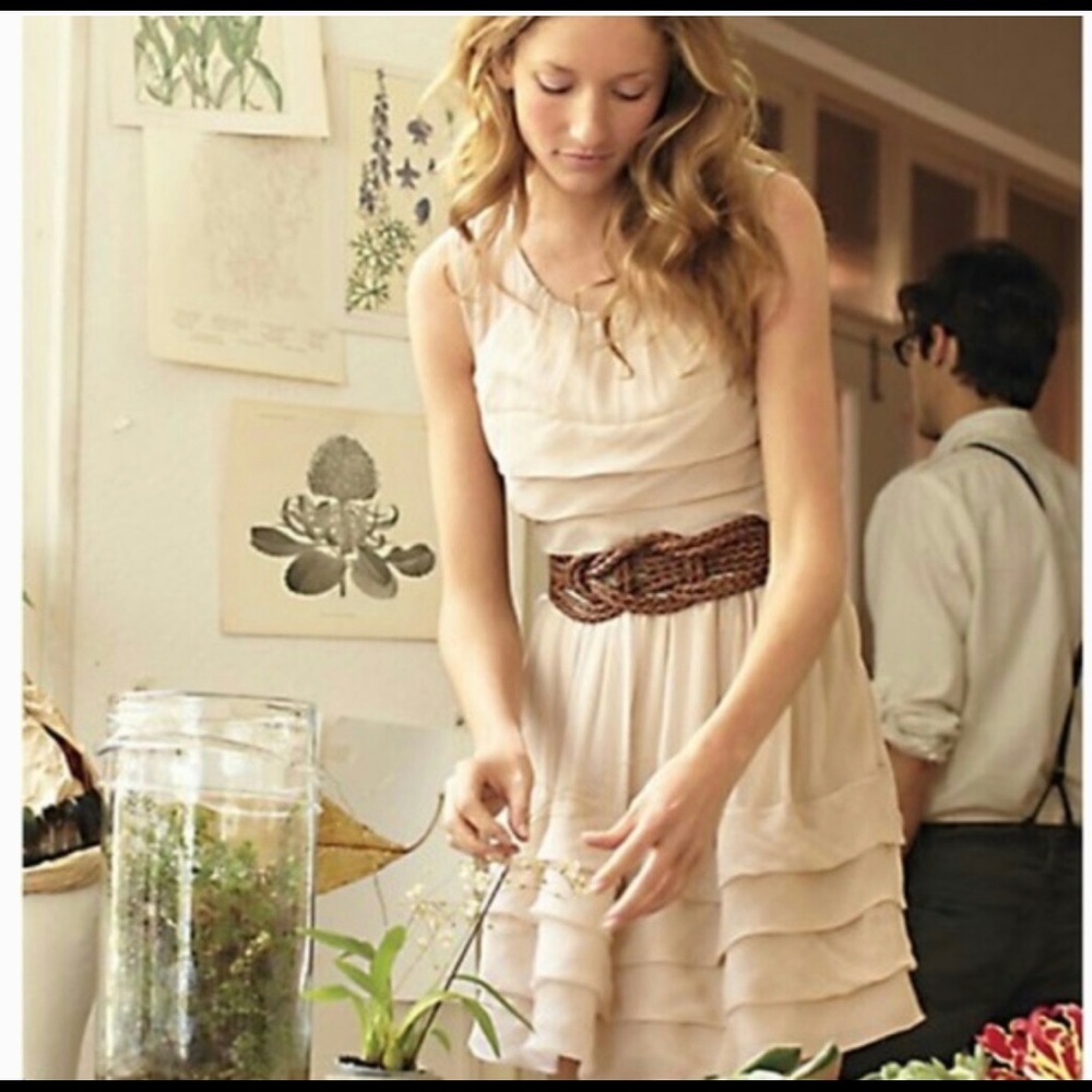 Anthropologie Burlapp Drifting By Dress size 2